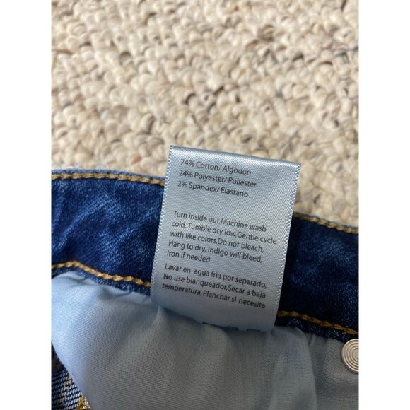 5/27 Buckle Risen 90s High-Rise Flare Distressed Split Hem - Picture 10 of 10